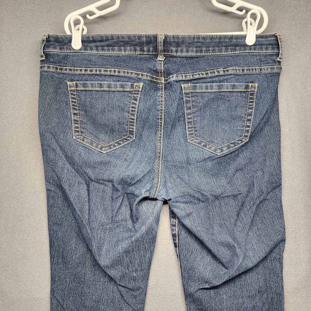 Torrid Denim Jeans Womens 18 Short Blue Stretch 38x27 Ankle Casual Zip Fly - Picture 13 of 16